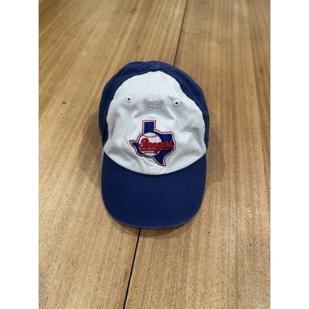 Forty Seven Brand Texas Rangers Cooperstown Retro State Map Medium‎ Hat Blue